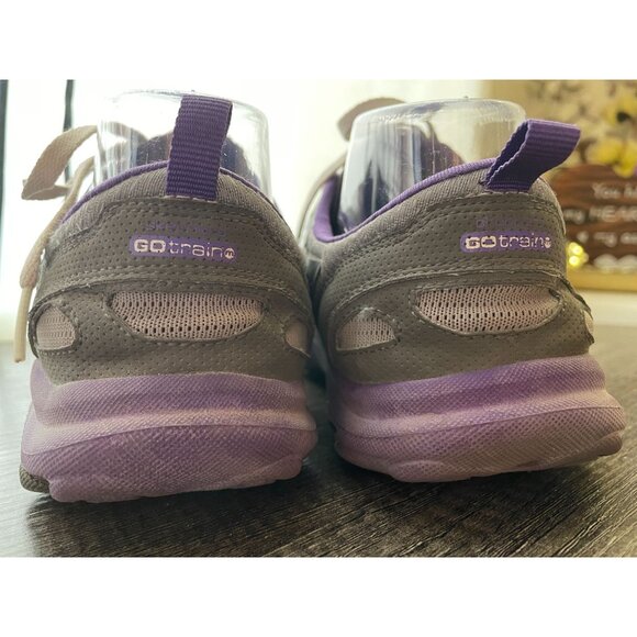 Skechers Go Train purple rare 2012 13507 resalyte sneaker sz 8.5 - Picture 5 of 13